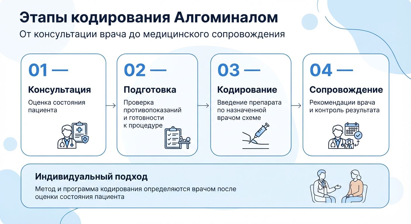Кодирование препаратом «Алгоминал» в Татарске инфографика