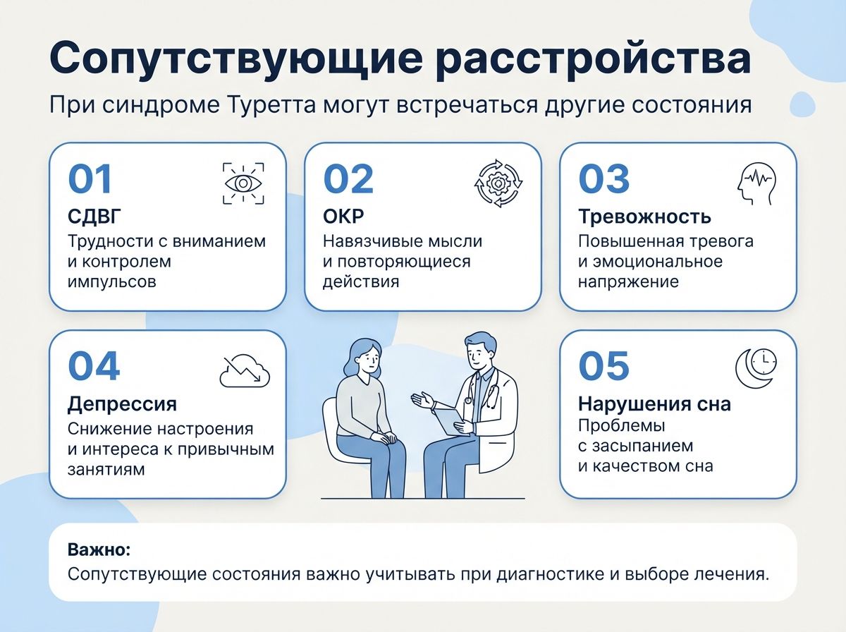 Лечение синдрома Туретта в Татарске инфографика